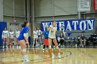 VB vs Plymouth St  Wheaton Women’s Volleyball vs Plymouth St. - Photo by Keith Nordstrom